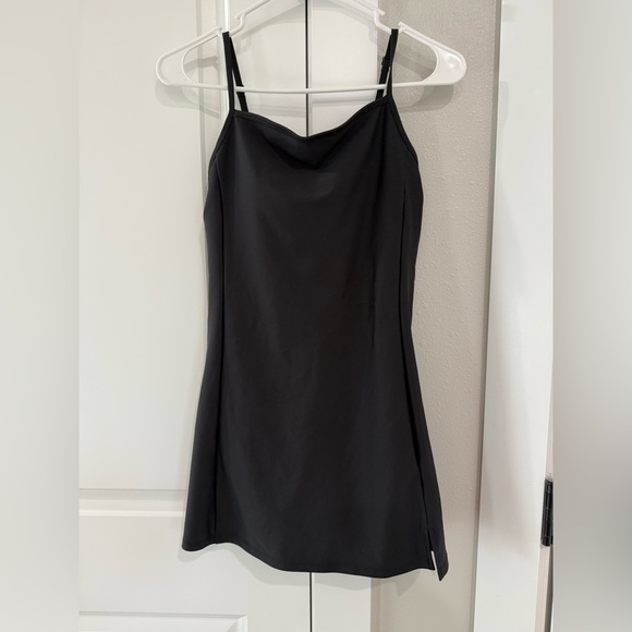 Old Navy Black Cowl Neck Mini Slip Dress - Picture 1 of 2